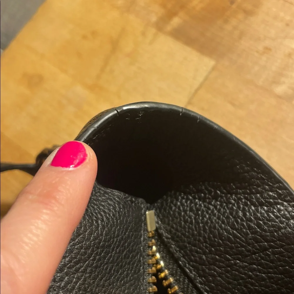 Coach Tatum Whiplash Black Tote Shoulder Bag ! - Picture 9 of 14